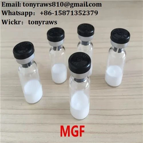 CAS 62031-54-3 Púdar Bán Peipidídí Hormóin Fáis Dhaonna i Vials PEG - Forlíontaí MGF 2mg/vial